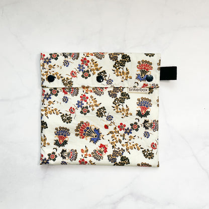 Batik Ivory Snack Baggie